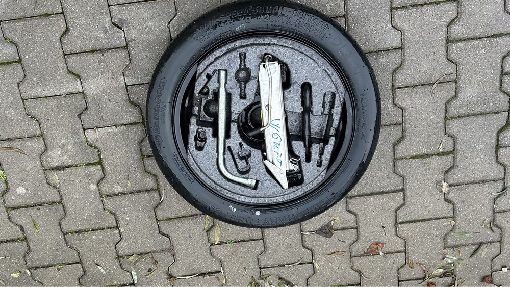 Roata rezerva ingusta VW/Audi