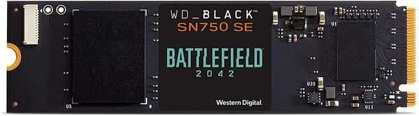 WD Black 1TB SN750 SE Battlefield 2042 Edition M.2 Gen4 SSD