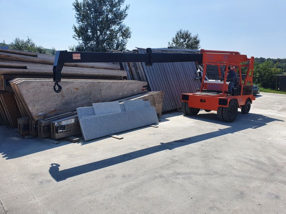 Vând macara braț hidraulic automacara încărcător frontal stivuitor