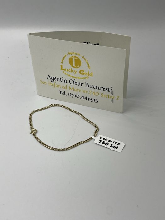 Bratara Aur 14K, 2gr, lungime 18cm #43823