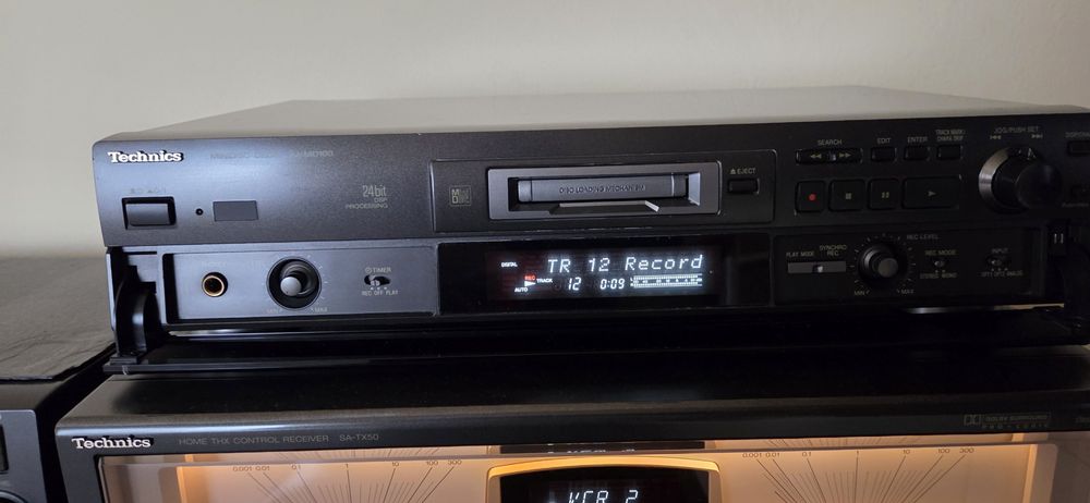 Technics minidisc  SJ MD 100 stare foarte buna