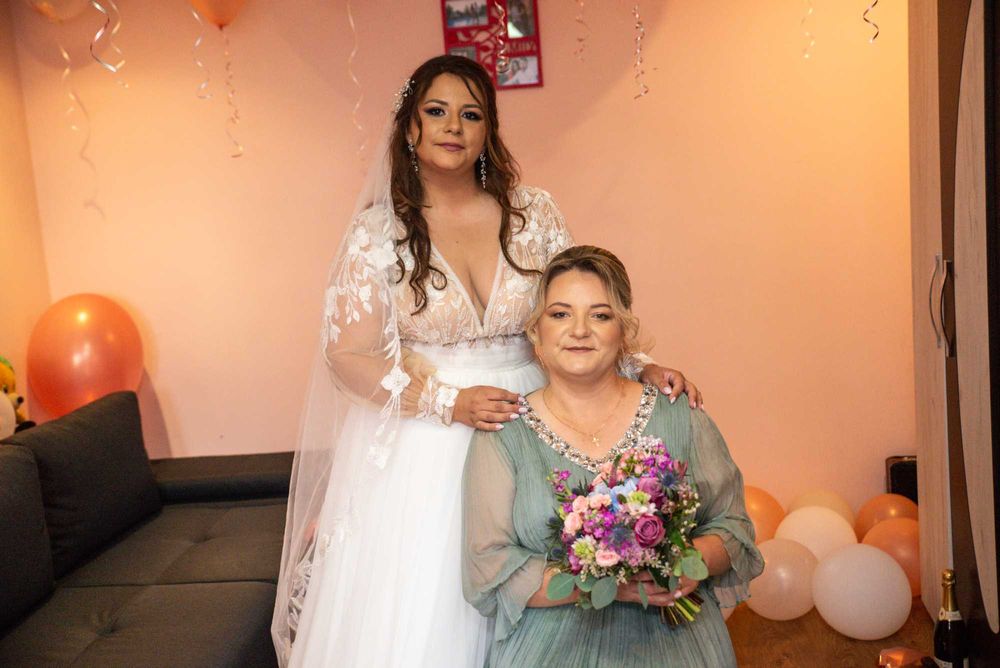 Rochie mireasă mărime mare. Vrancea