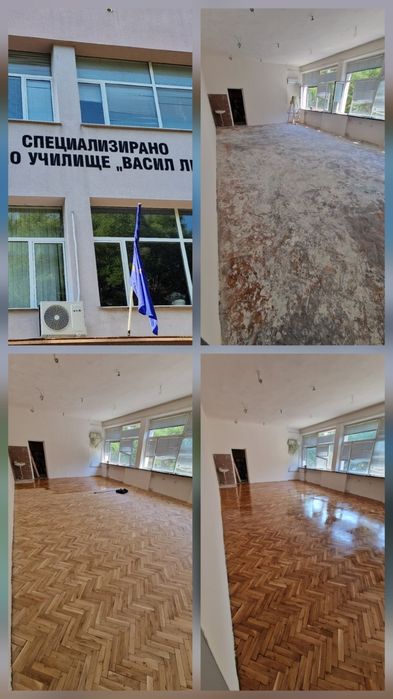 Циклене и лакиране на паркет и дюшеме