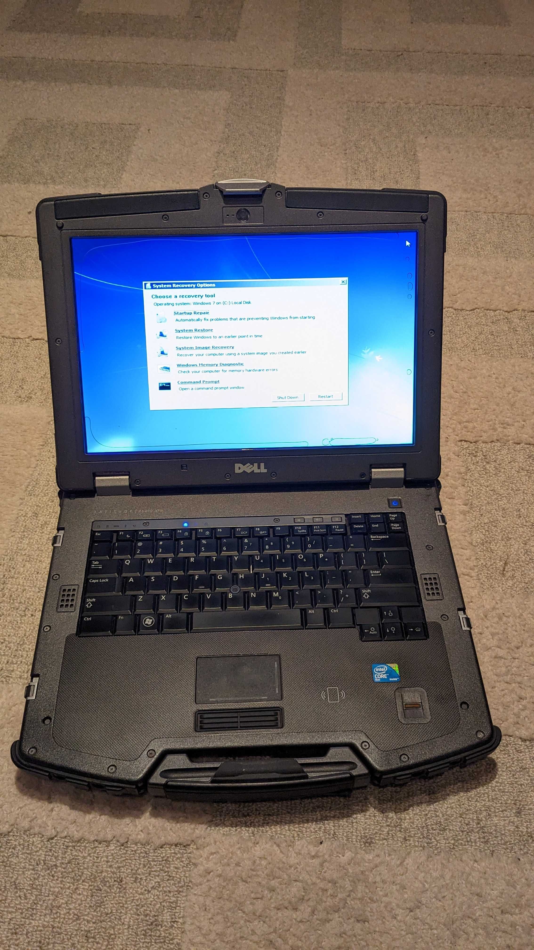 Dell XFR E6400 Laptop Militar Diagnoza