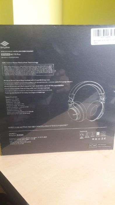 Casti wireless SRHYTHM NC 75 PRO,sigilat