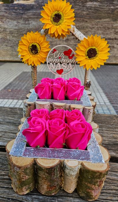 Flori de sapun cadou Nasa