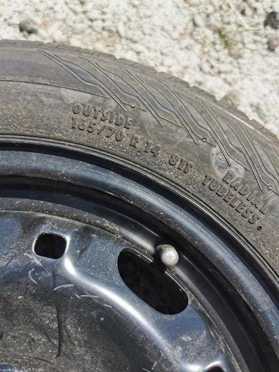 roata rezerva skoda fabia vw polo 6r 165 70 r14