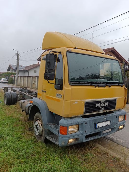 Man 14.264 Taf, Platforma, Basculabil cu macara