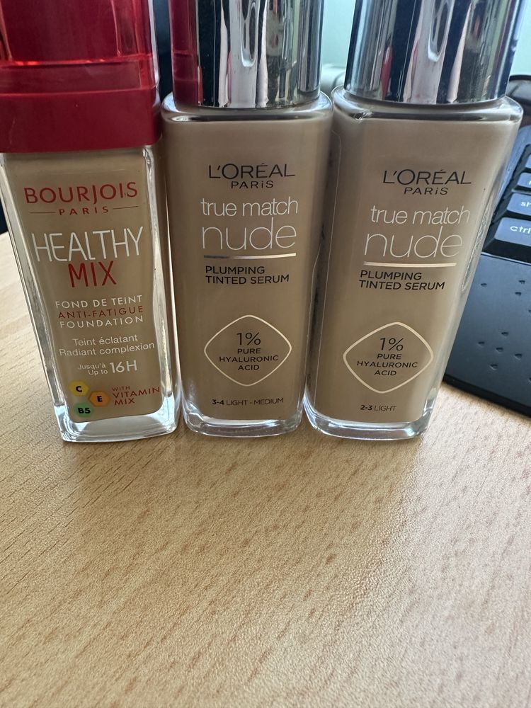 Козметичен лот Loreal true match plumping tinted serum и bourjois