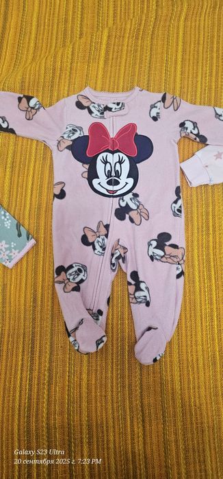 Тёплые флисовые слипы от фирмы CARTER'S