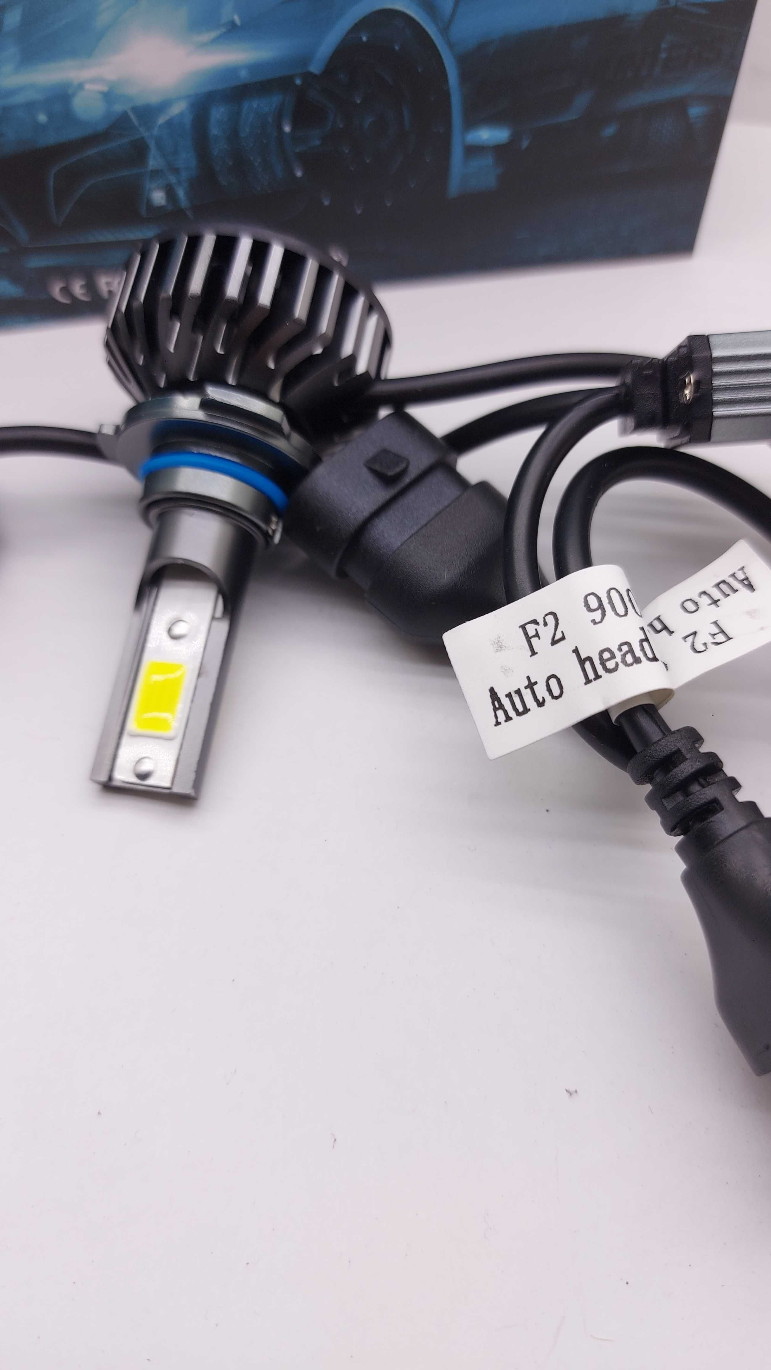 Комплект 2бр F2 Мини LED 70W  крушки HB4  HB3  9005 9006