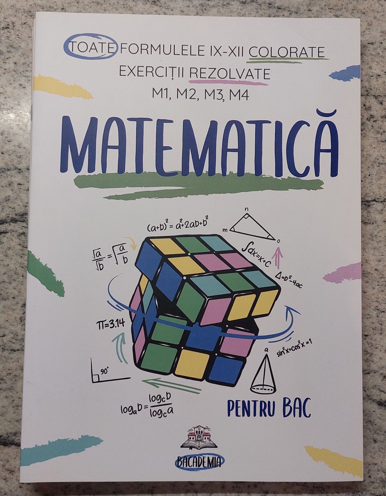Carti pentru bacalaureat Bacademia (Romana, Matematica si Informatica)