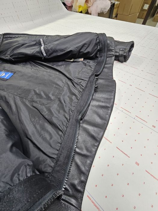 Geacă moto din piele naturala 58 XL