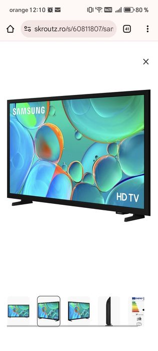 Televizor Samsung Smart 32" HD