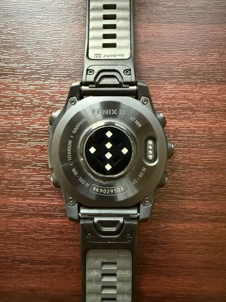Смарт часы Garmin FENIX 8 AMOLED sapphire, 47 мм