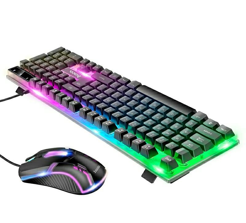 Игровая клавиатура+мышка 2 в 1 RGB подсветкой