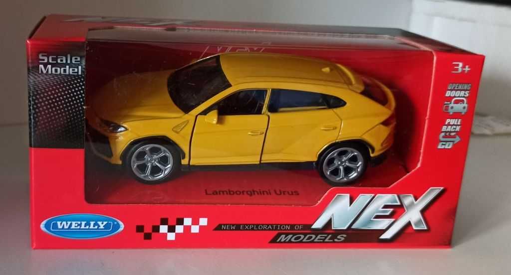 Macheta Lamborghini Urus 2018 galben - Welly 1/36