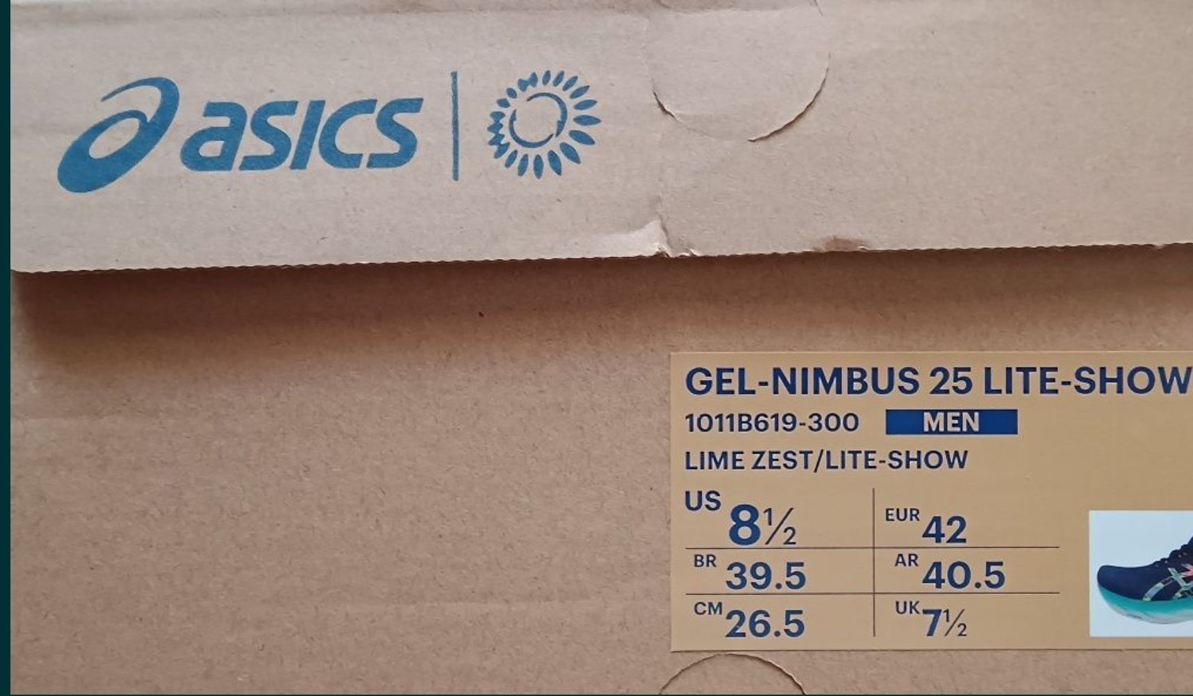 Asics Nimbus Gel 25 LITE, mas.42