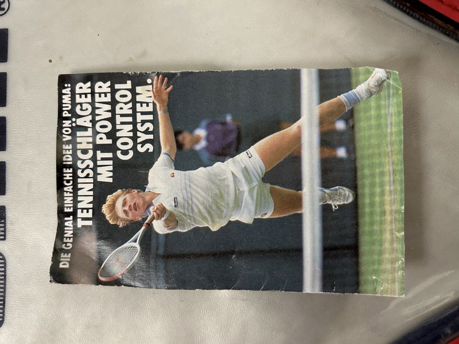 Легендарна тенис ракета на Борис Бекер