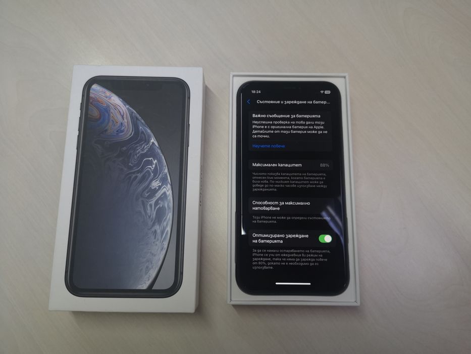Iphone XR Black 64Gb /88%Battery health