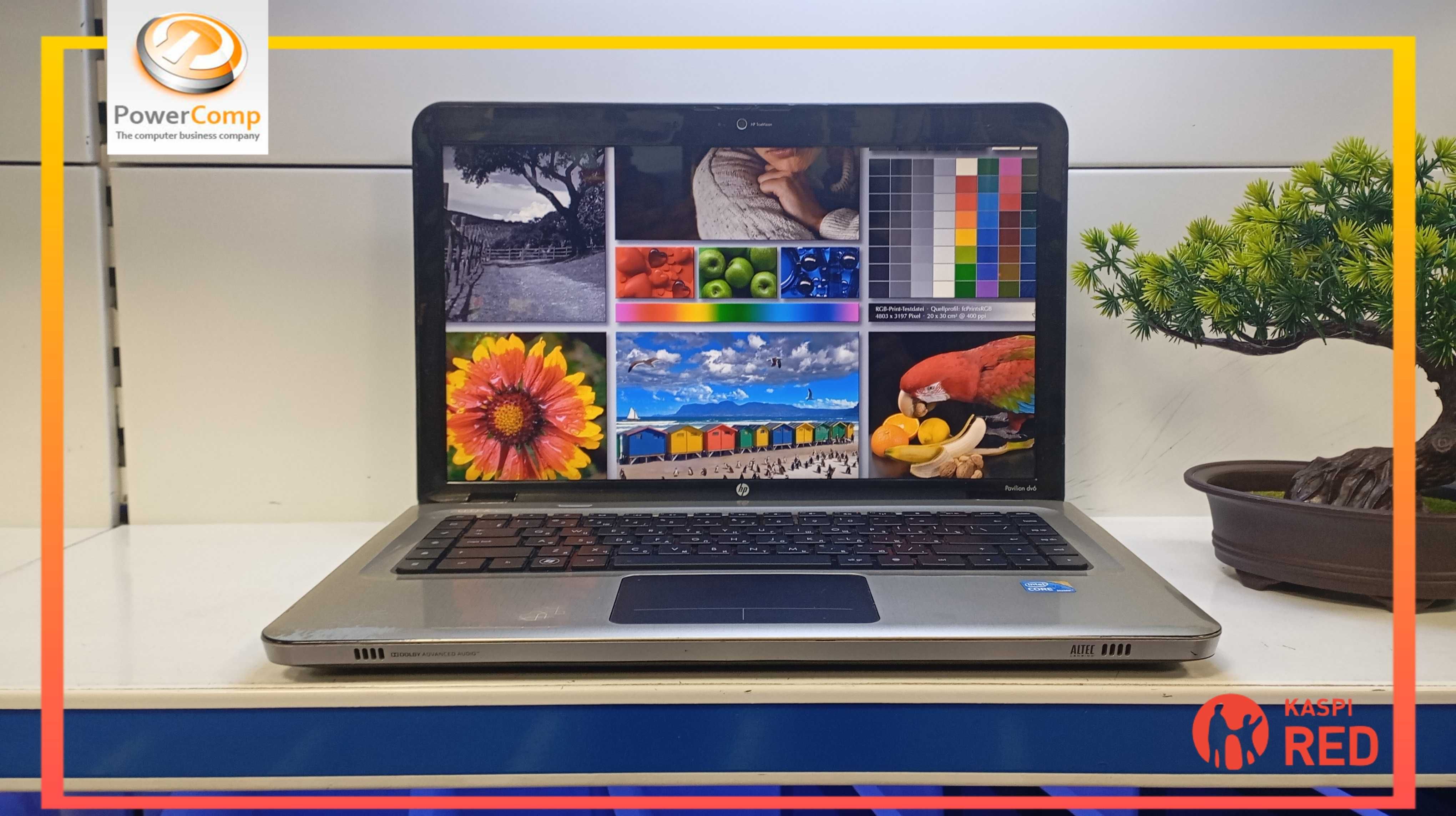 Ноутбук HP Pavilion dv6/Intel® Core™ i5-460M/6GB DDR3/SSD 240GB/15.6