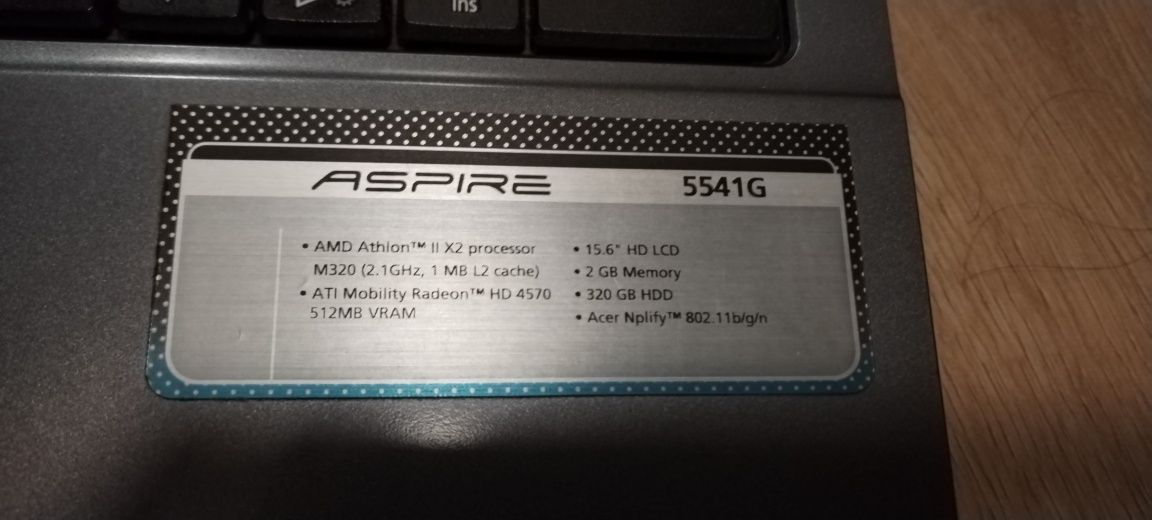 Acer aspire 5541G на части