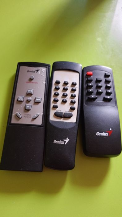 Aeg...genius...sony  telecomanda