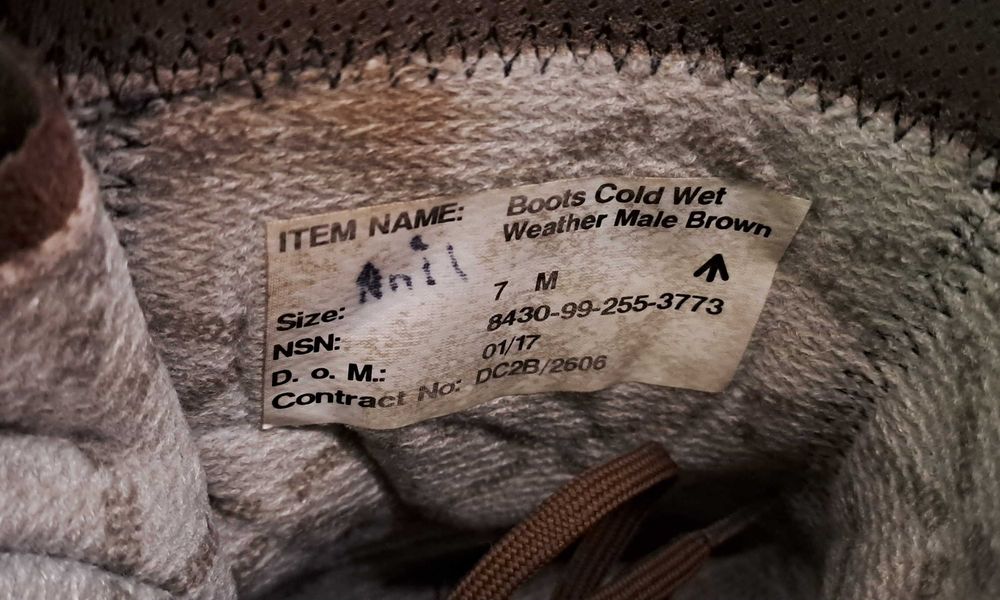 Кубинки Haix, cold and wet weather, размер 40.5