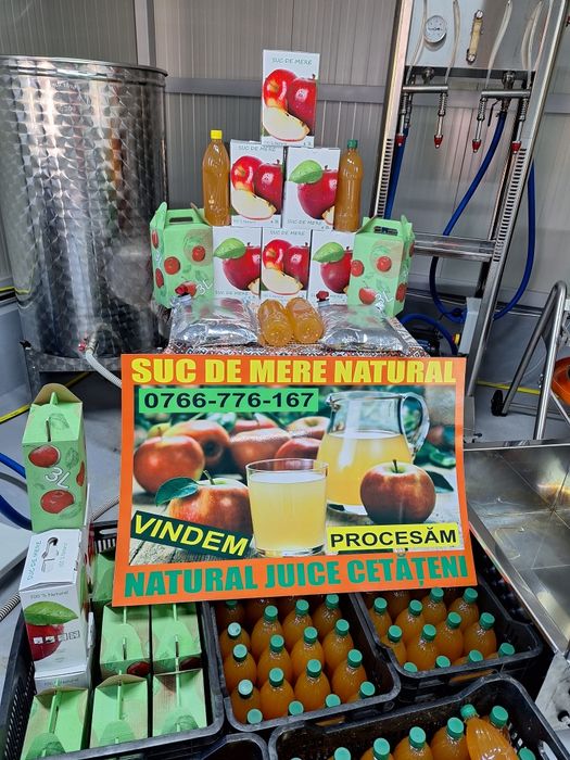 Suc de mere 100% natural