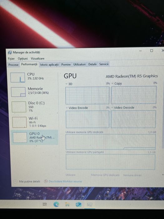 Laptop low gaming| 17.3inch| placa video 1gb| ssd 128gb