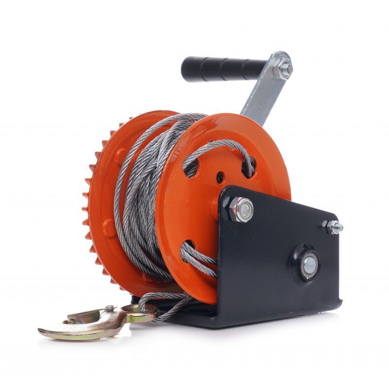 Troliu manual cu cablu 1580 kg , Kraft&Dele KD1313