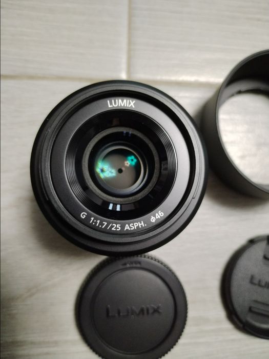 Obiectiv Panasonic 25mm F 1.7 Nou