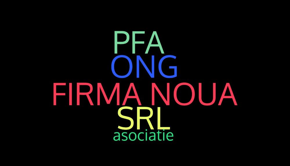 Infiintare firma Registrul Comertului - SRL PFA, gazduire sediu social