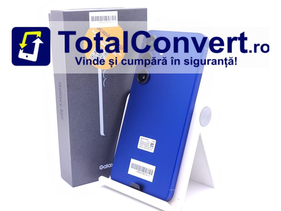 Samsung S25 128GB Navy 12GB Dual SIM cutie, Garantie 24 luni | #D86648