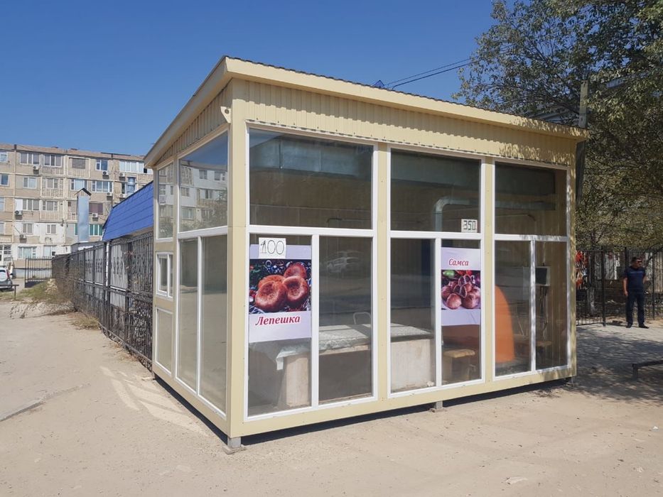 Киоск, тандырная с казанами