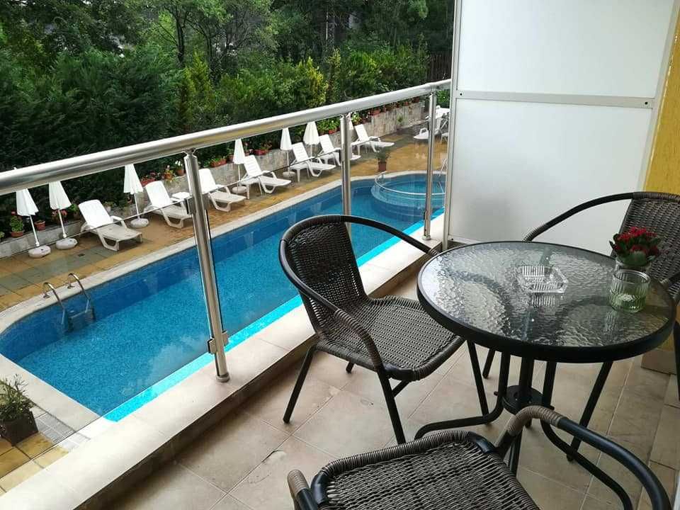 Студио в Приморско  в хотелски комплекс с басейн до Аквапарка