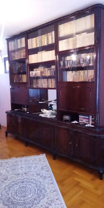 Biblioteca-lemn masiv