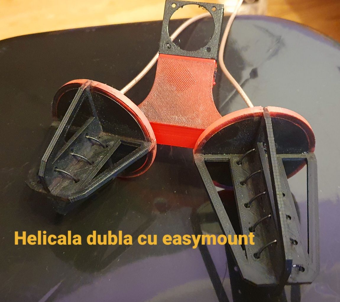 Antena helicala fpv long-range v2