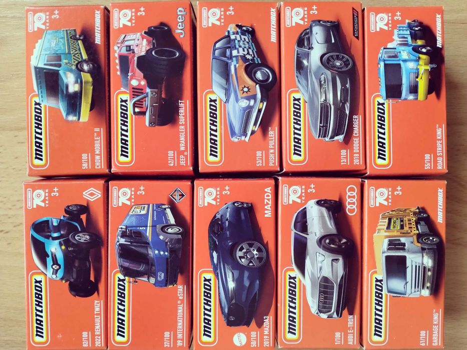 70 години Matchbox - метални колички