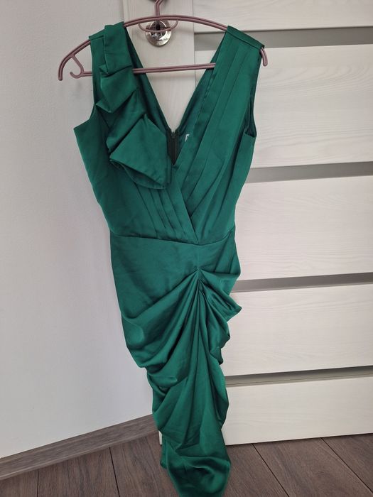 Rochie midi Miss Grey verde
