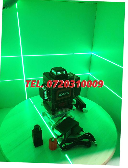 Superoferta Autonivela Laser  4d 16 Linii Fascicul Raza Verde Cu 16