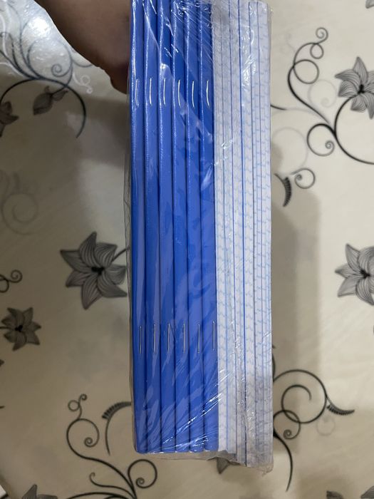 синие общие тетради