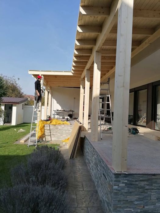 Terase foișoare casute pergole la comanda