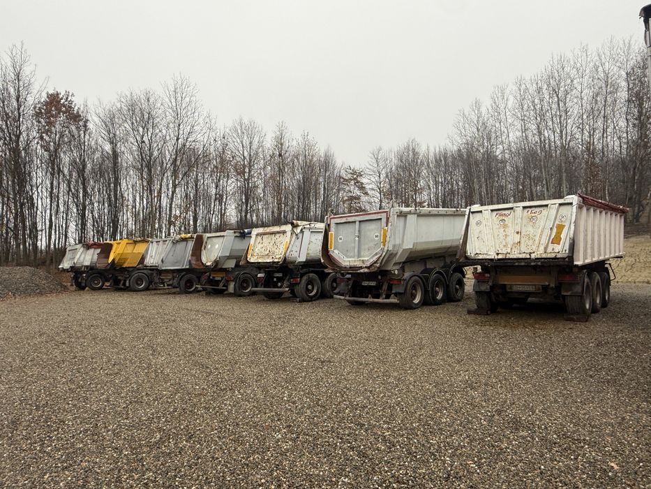 Semiremorci basculabile Carnehl si Fliegl