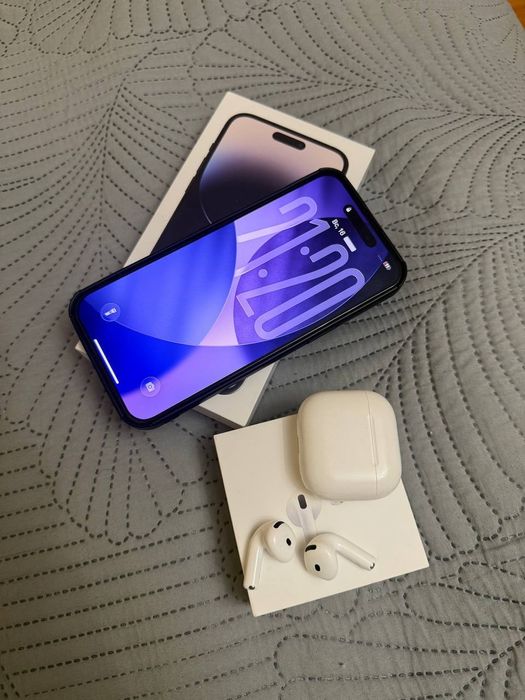 iPhone 14 Pro Max 256 gb и Air pods 4