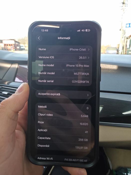 Iphone 15 pro max 256GB