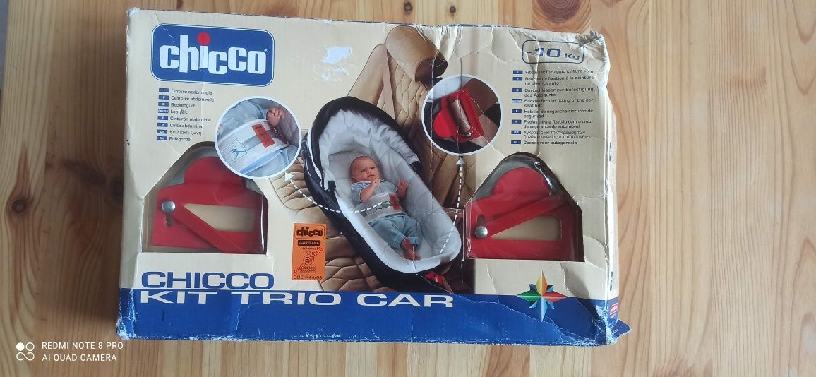 Комплект за транспортиране на кош за новородено  Chicco  Kit Trio Car