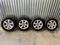 Jante cu anvelope de iarna  225 55 R16 Audi