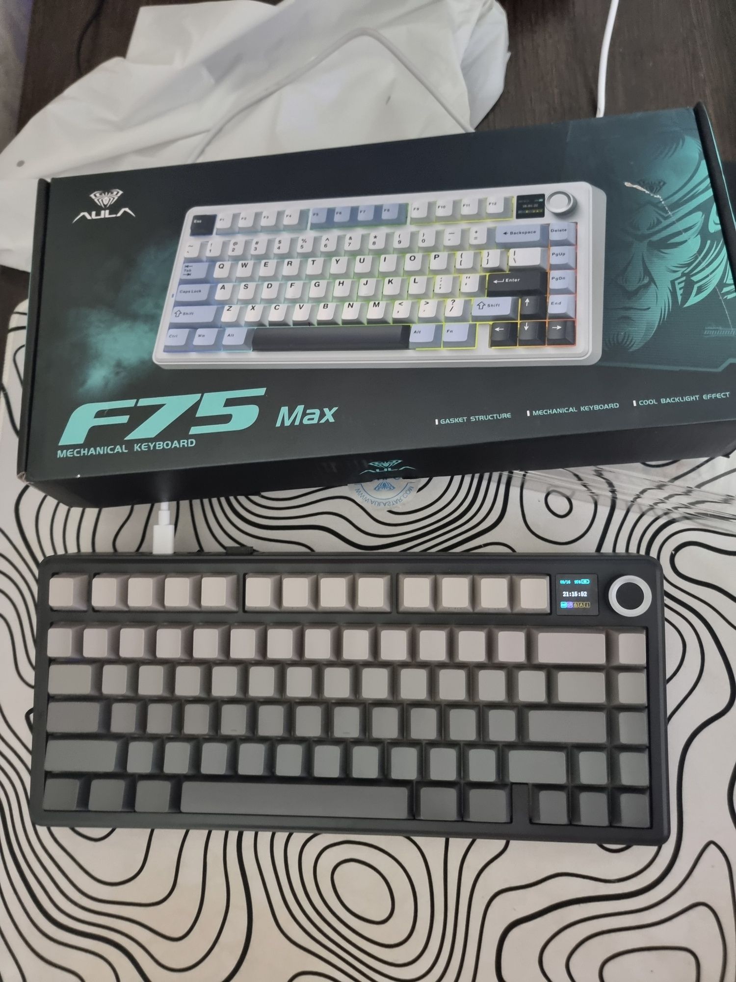 Aula f75 max новая