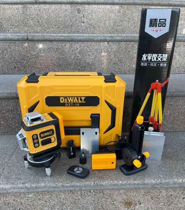 Лазерный уровень Makita - Dewalt 3d 12 лучей - 4d 16 лучей